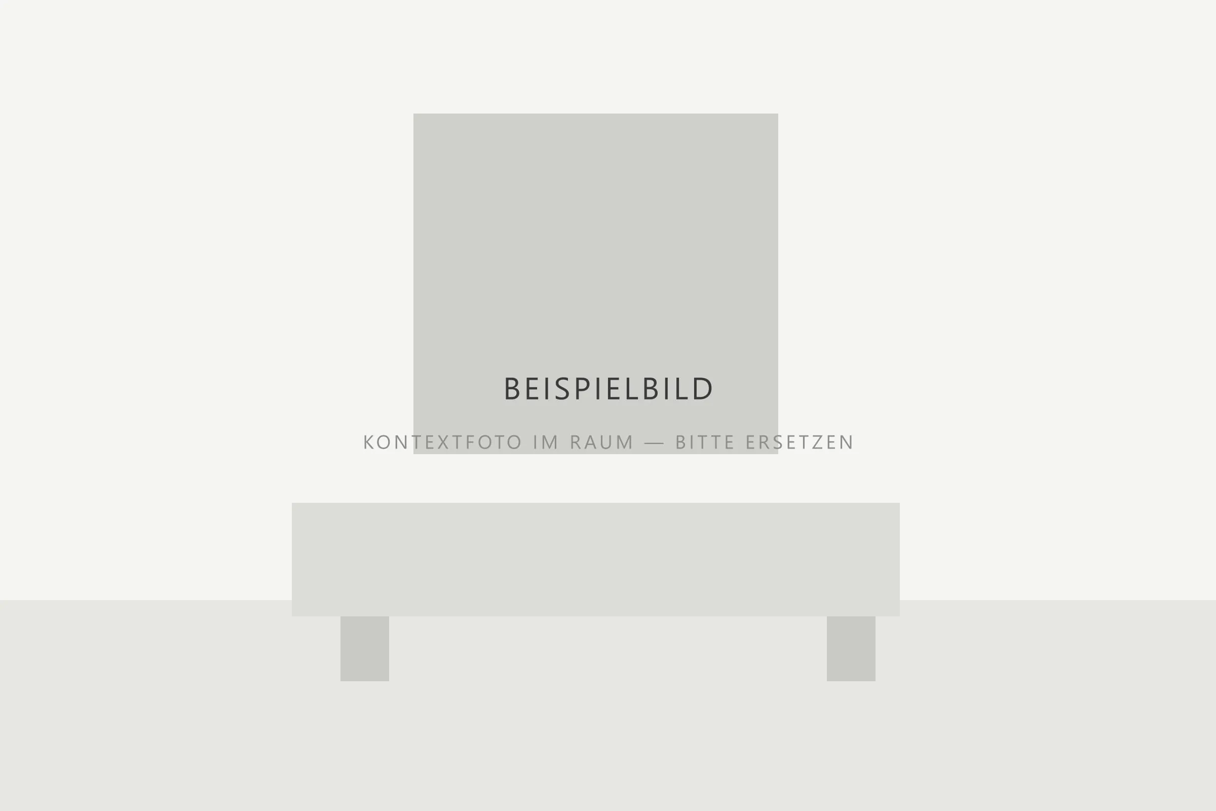 Beispielwerk – bitte ersetzen — Im Raum 1